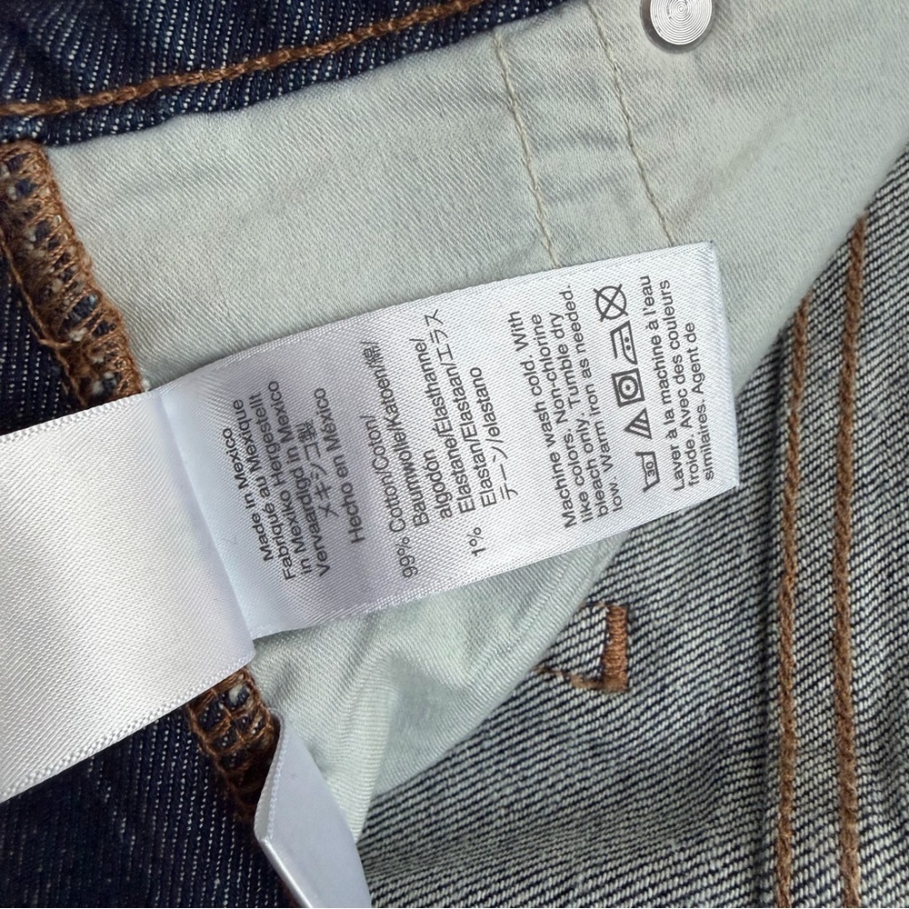 J.CREW Women's Jeans Size 30 Dark Wash Denim High-rise Tapered - Picture 9 of 10